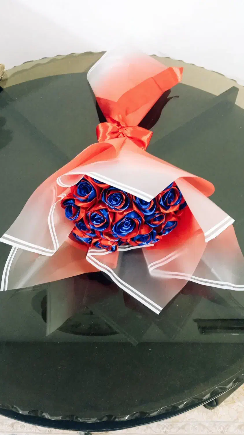 گل روبانی|گل مصنوعی|کرج, حصارک پایین|دیوار