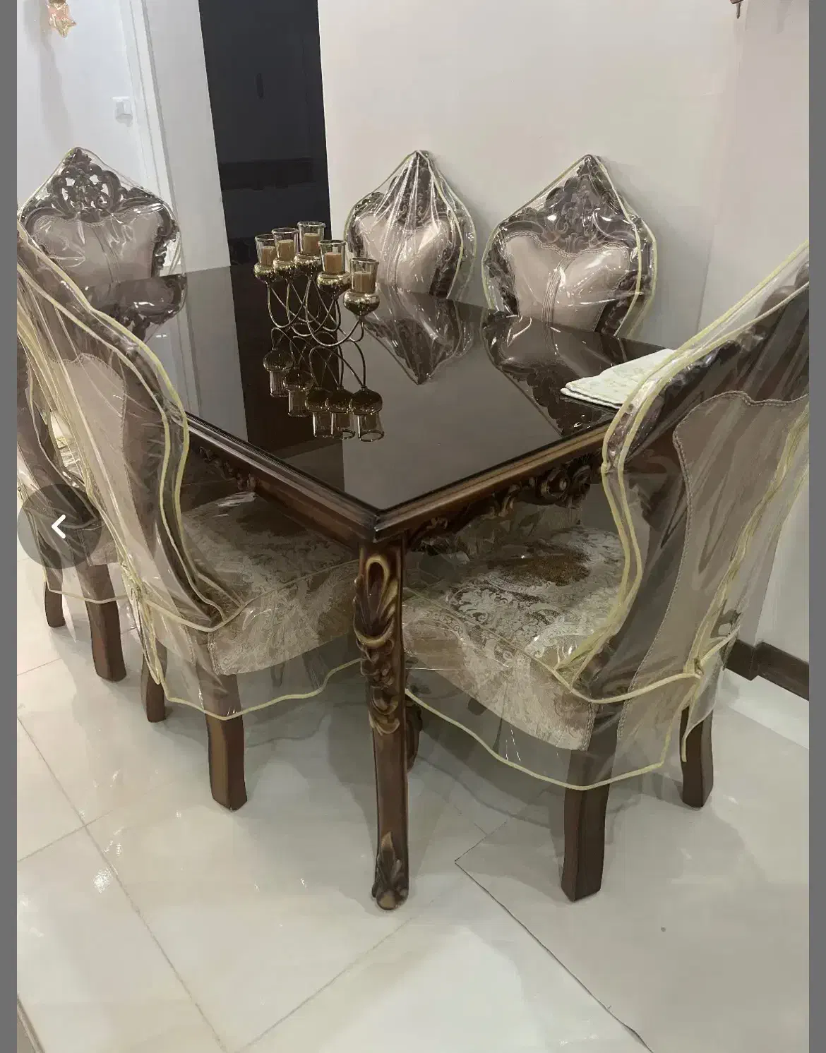 ناهار خوری شش نفره|میز و صندلی غذاخوری|مهاجران, |دیوار