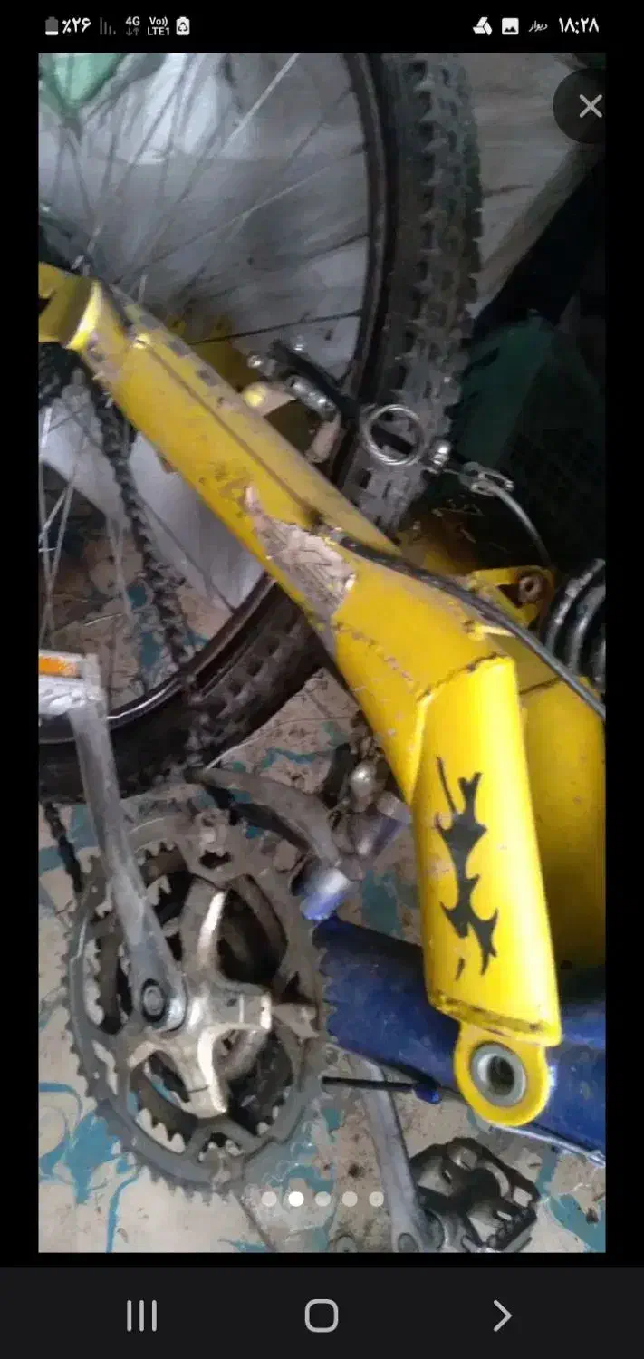 یک عدد دوچرخه دنده ای با کیفیت به فروش می رسد|دوچرخه، اسکیت، اسکوتر|رحیمآباد, |دیوار