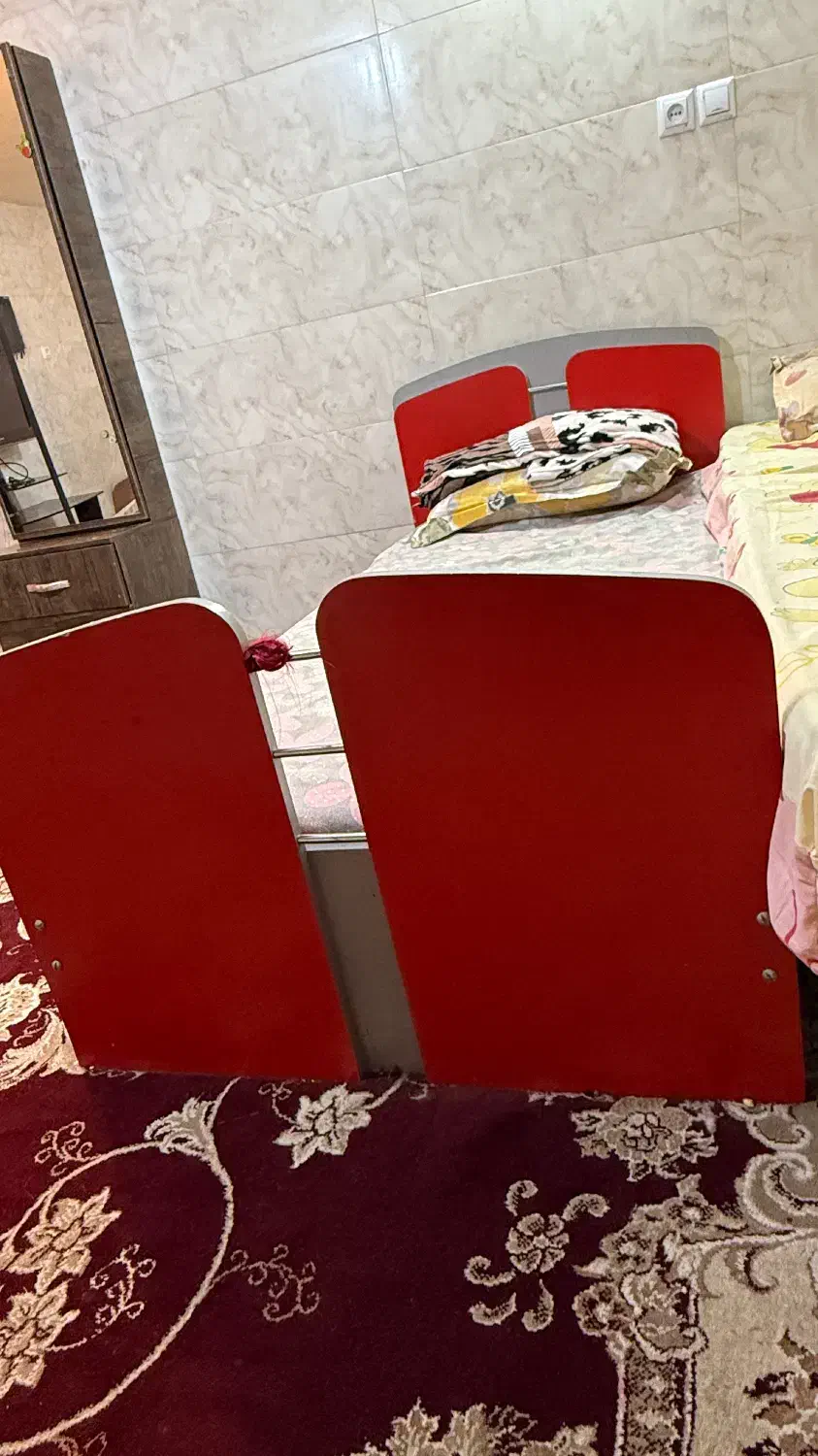 سرویس خواب کودک|تخت و صندلی بچه|خمینیشهر, |دیوار