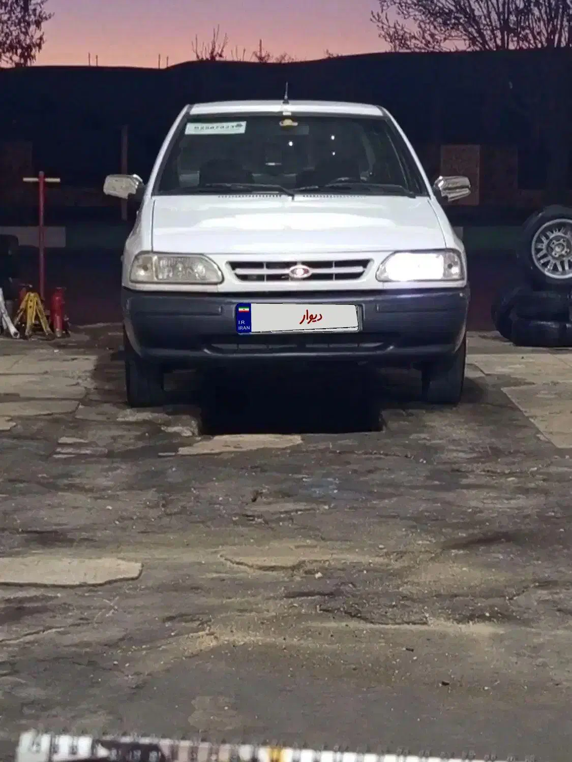 پراید89سفید|خودرو سواری و وانت|بوکان, |دیوار