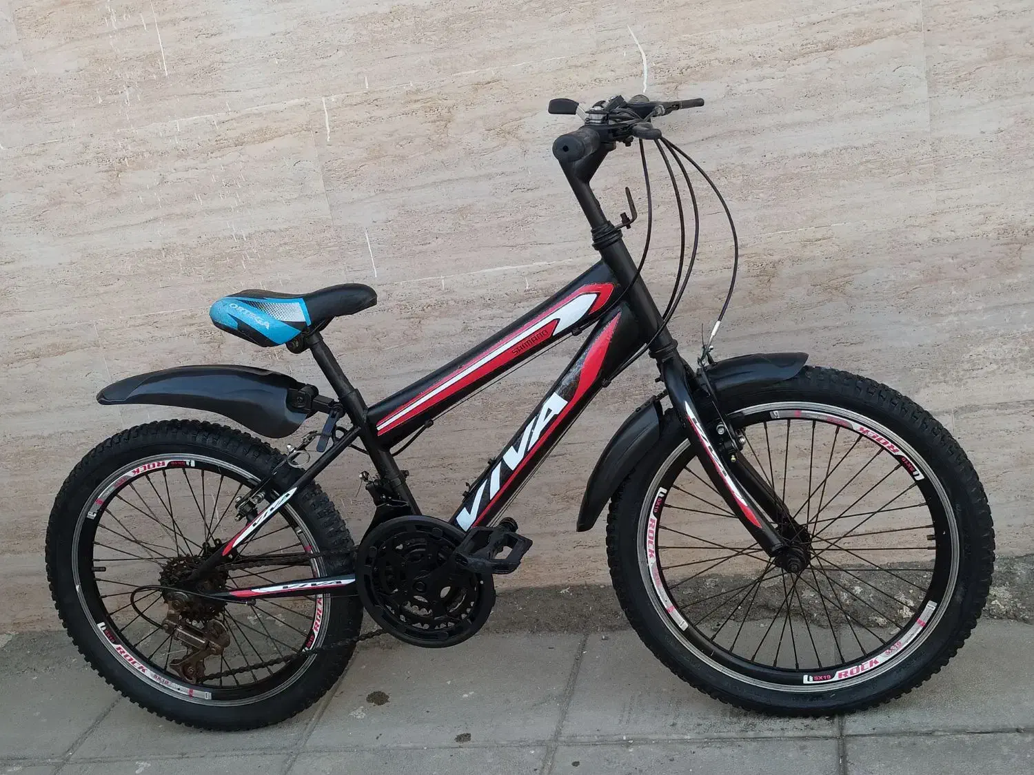 دوچرخه سایز 20 دنده‌ای رینگ آلمینیومی تمیز شیک|دوچرخه، اسکیت، اسکوتر|آبادان, |دیوار