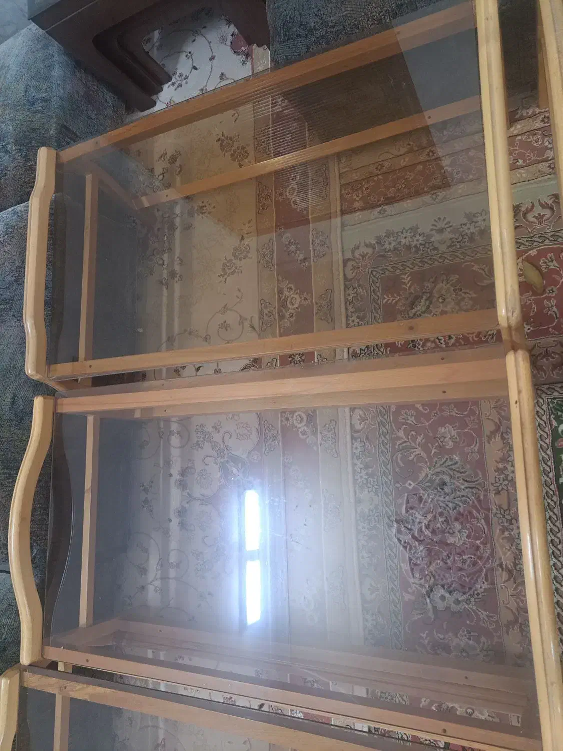 میز شیشه ای|مبلمان خانگی و میز عسلی|جهرم, |دیوار