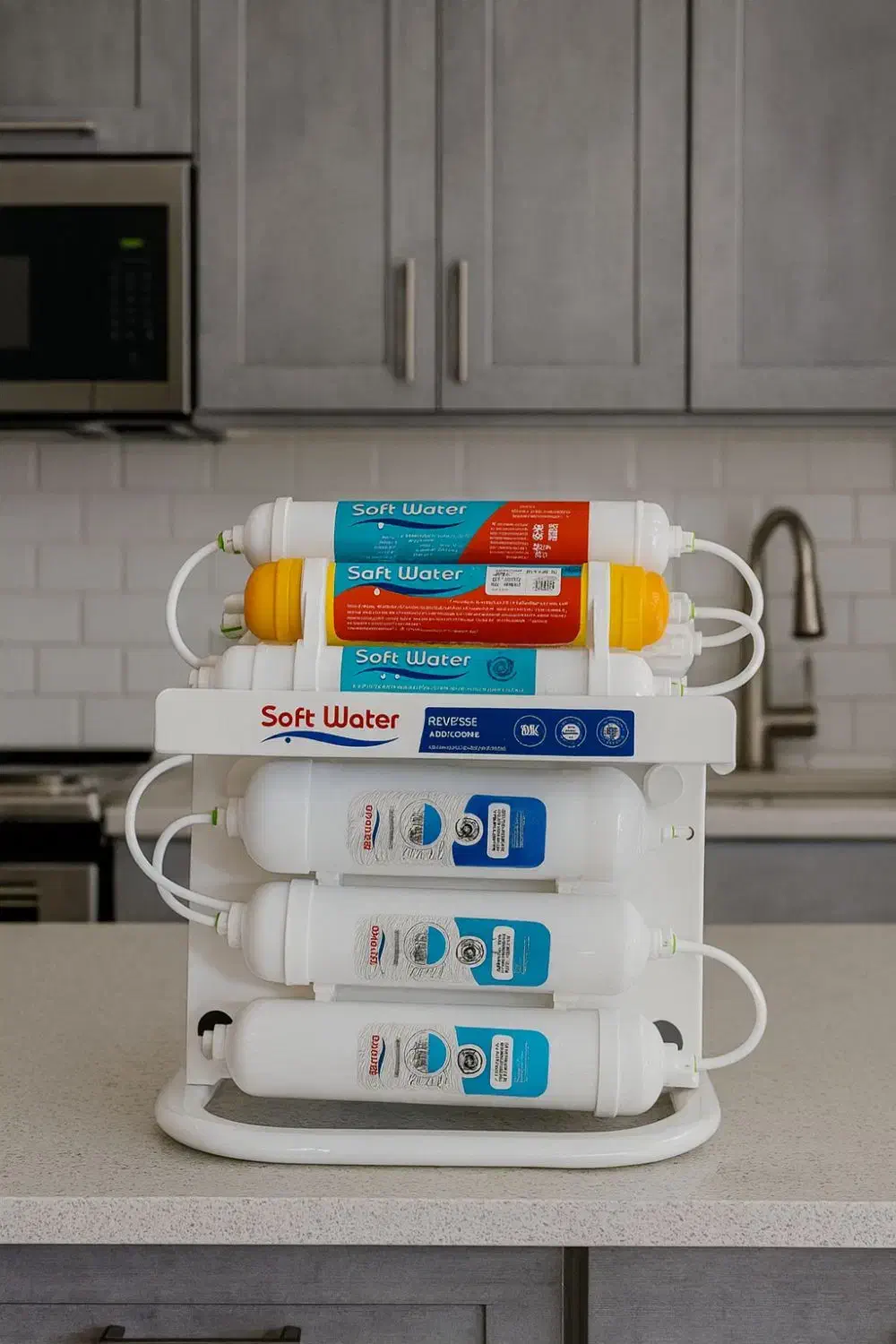 تصفیه آب سافت واتر تایوان با گارانتی +8 و 10 فیلتر|آب‌سردکن و تصفیه آب|تبریز, |دیوار