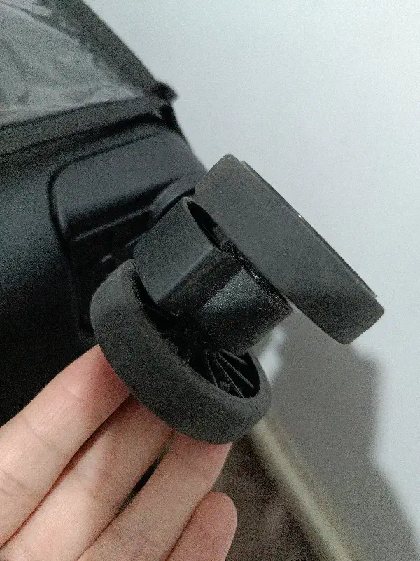 چمدان خارجی نشکن هرموساپرو  مشکی|کیف، کفش، کمربند|گلستان (تهران), |دیوار