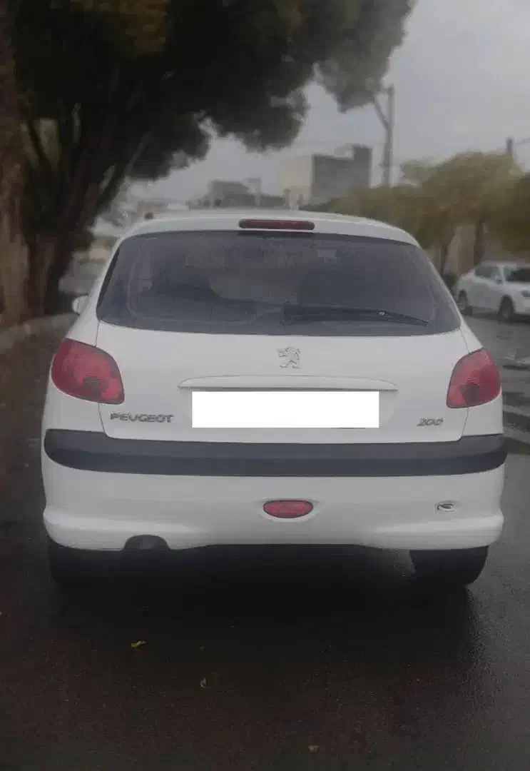پژو206 تیپ2 مدل 1401 بدون رنگ|خودرو سواری و وانت|خمین, |دیوار