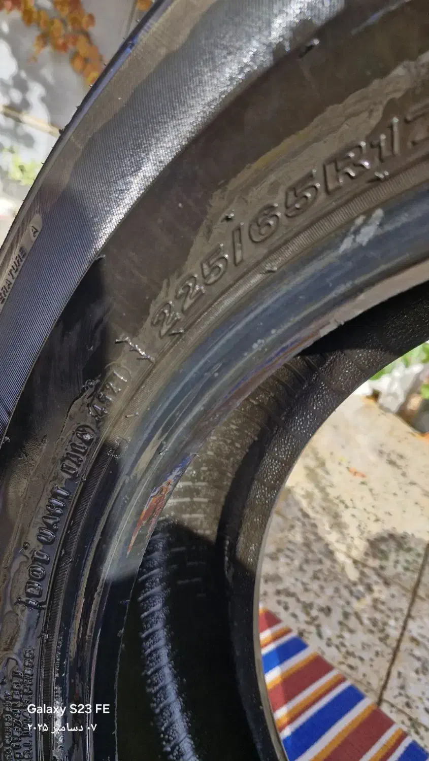 لاستیک کره ای سایز 17|قطعات یدکی و لوازم جانبی|باغ بهادران, |دیوار