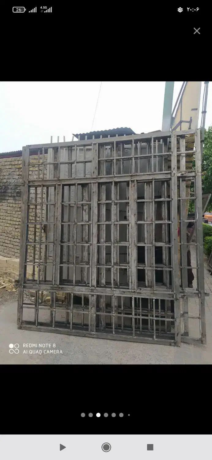 پنجره آهنی درب باغی ضد سرقت حیاط انباری حال اتاق|مصالح و تجهیزات ساختمان|مشهد, خواجه ربیع|دیوار