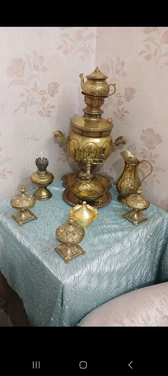 سماور ذغالی|سماور، چای‌ساز، قهوه‌ساز|تهران, افسریه شمالی|دیوار