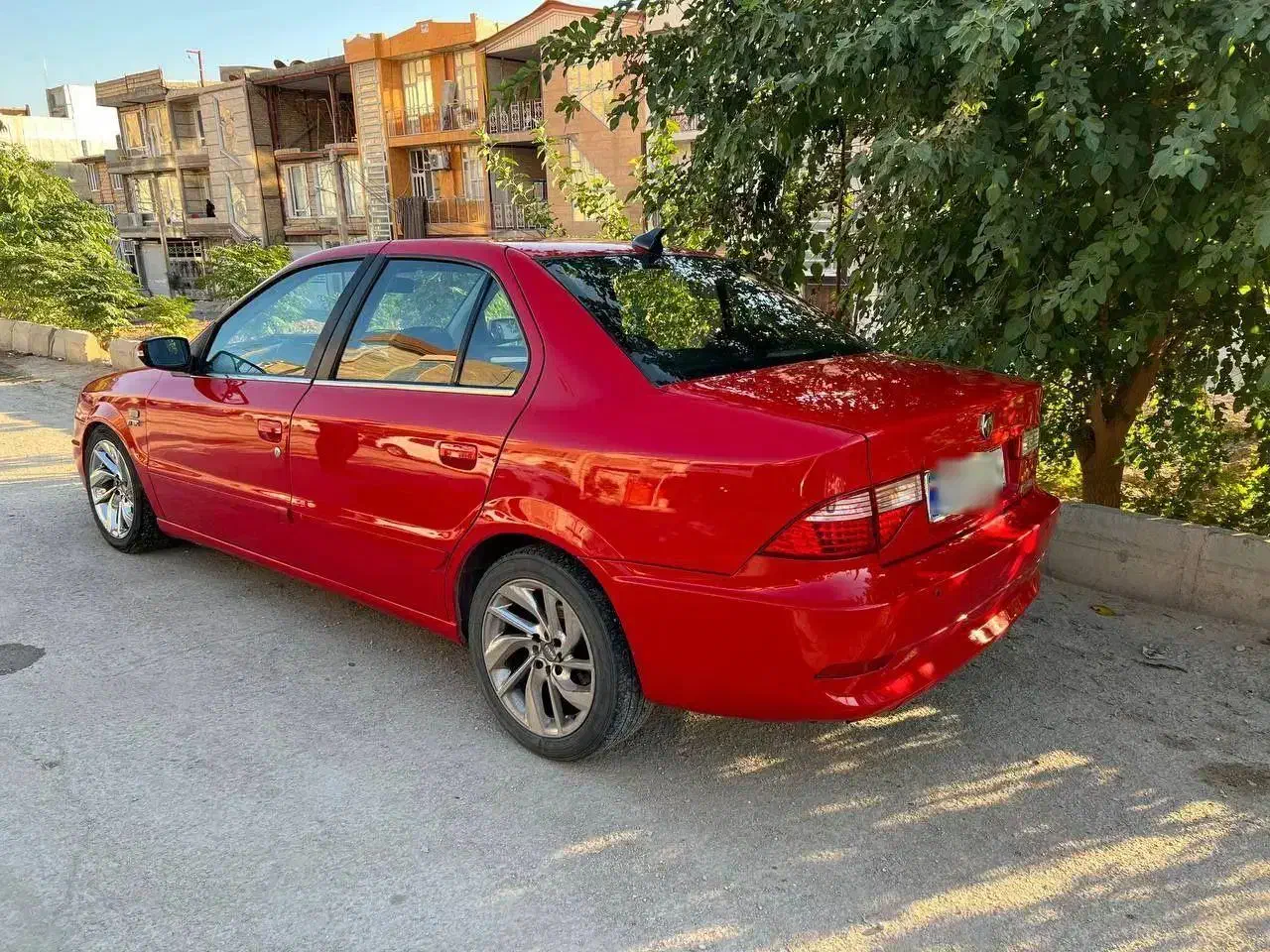 سمند سورن قرمز|خودرو سواری و وانت|تهران, جوادیه|دیوار