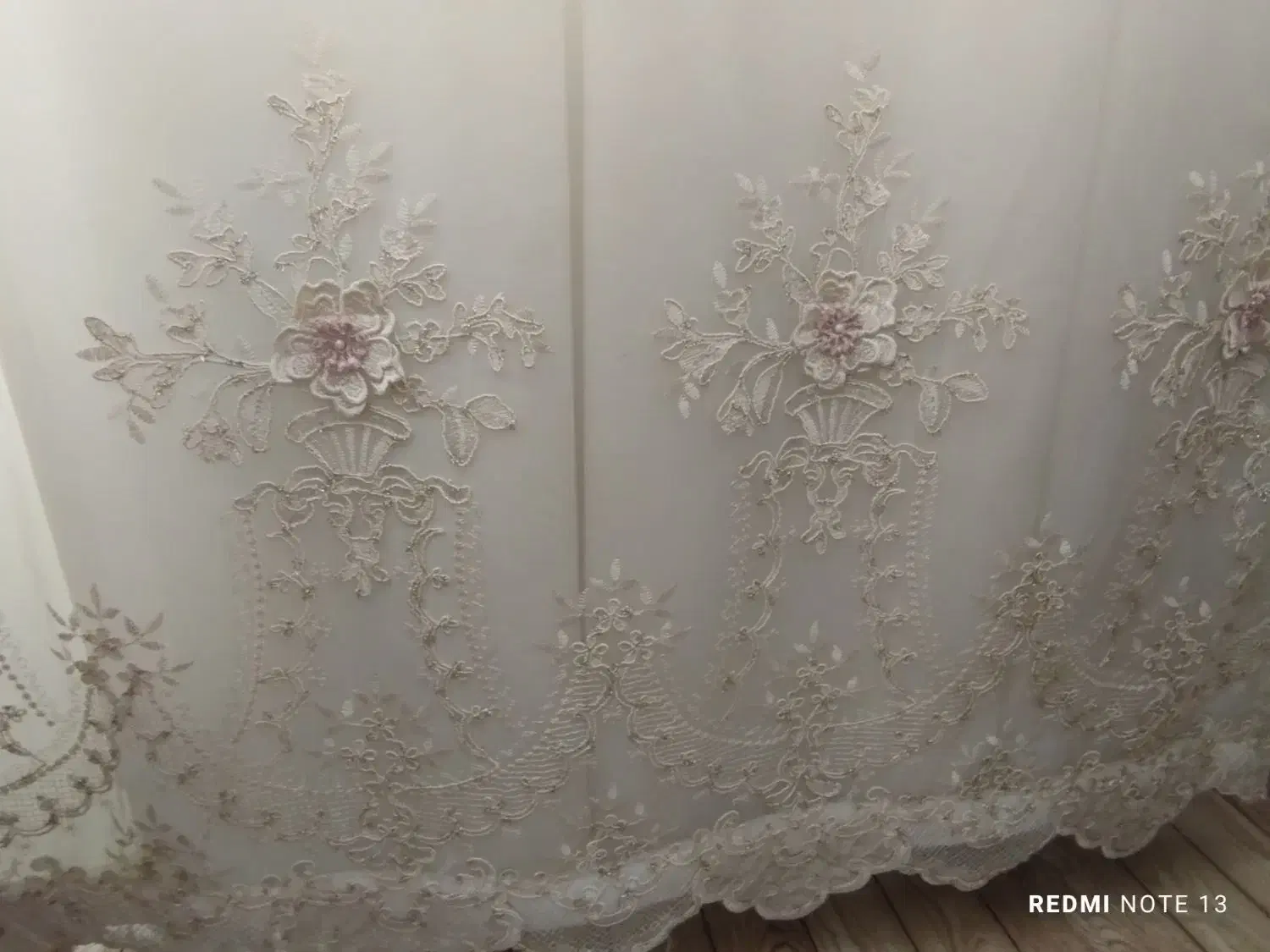 پرده فلت ترک همراه زیر پرده|پرده، رانر، رومیزی|الوند, |دیوار