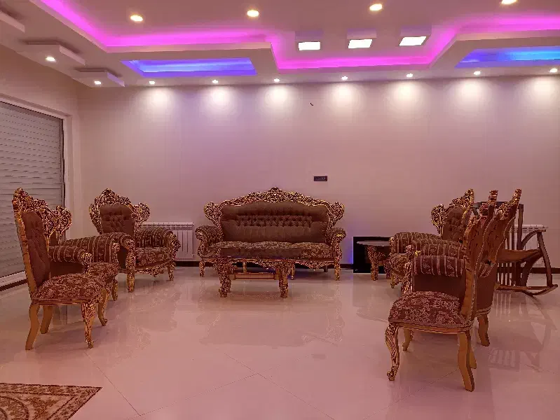 مبل استیل چوب راش 9نفره|مبلمان خانگی و میز عسلی|هشتگرد, تهران دشت|دیوار