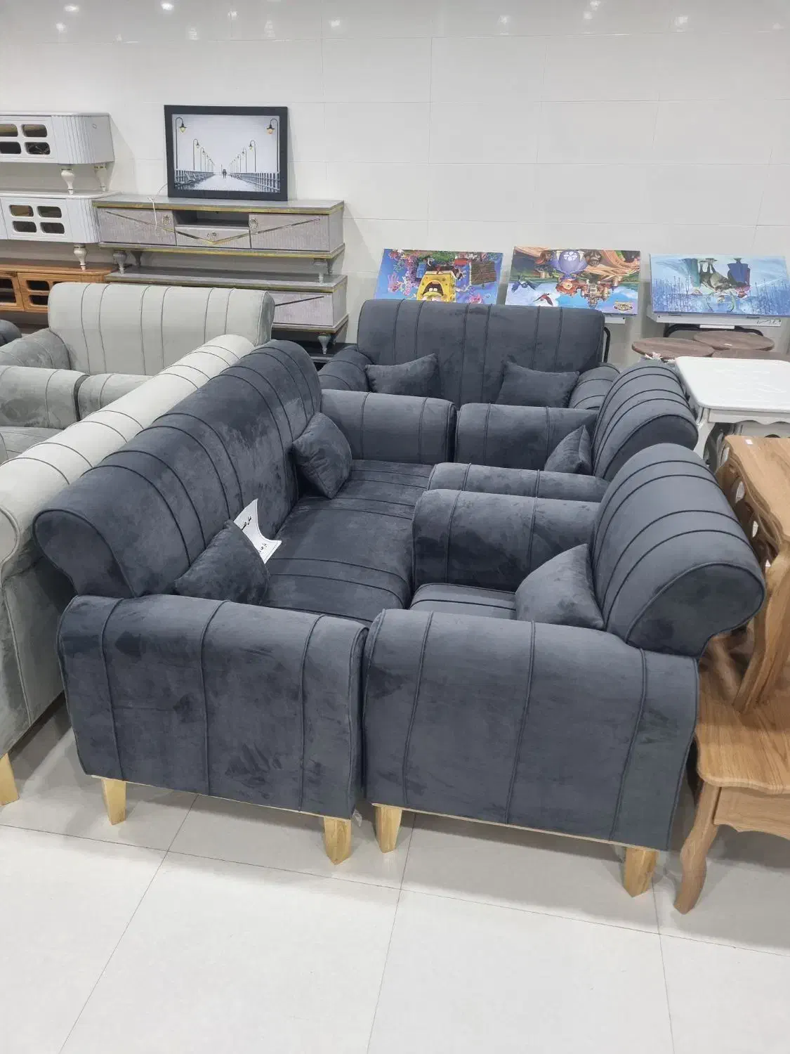 مبل هفت نفره جانا کد ۴۷خورموج|مبلمان خانگی و میز عسلی|خورموج, |دیوار