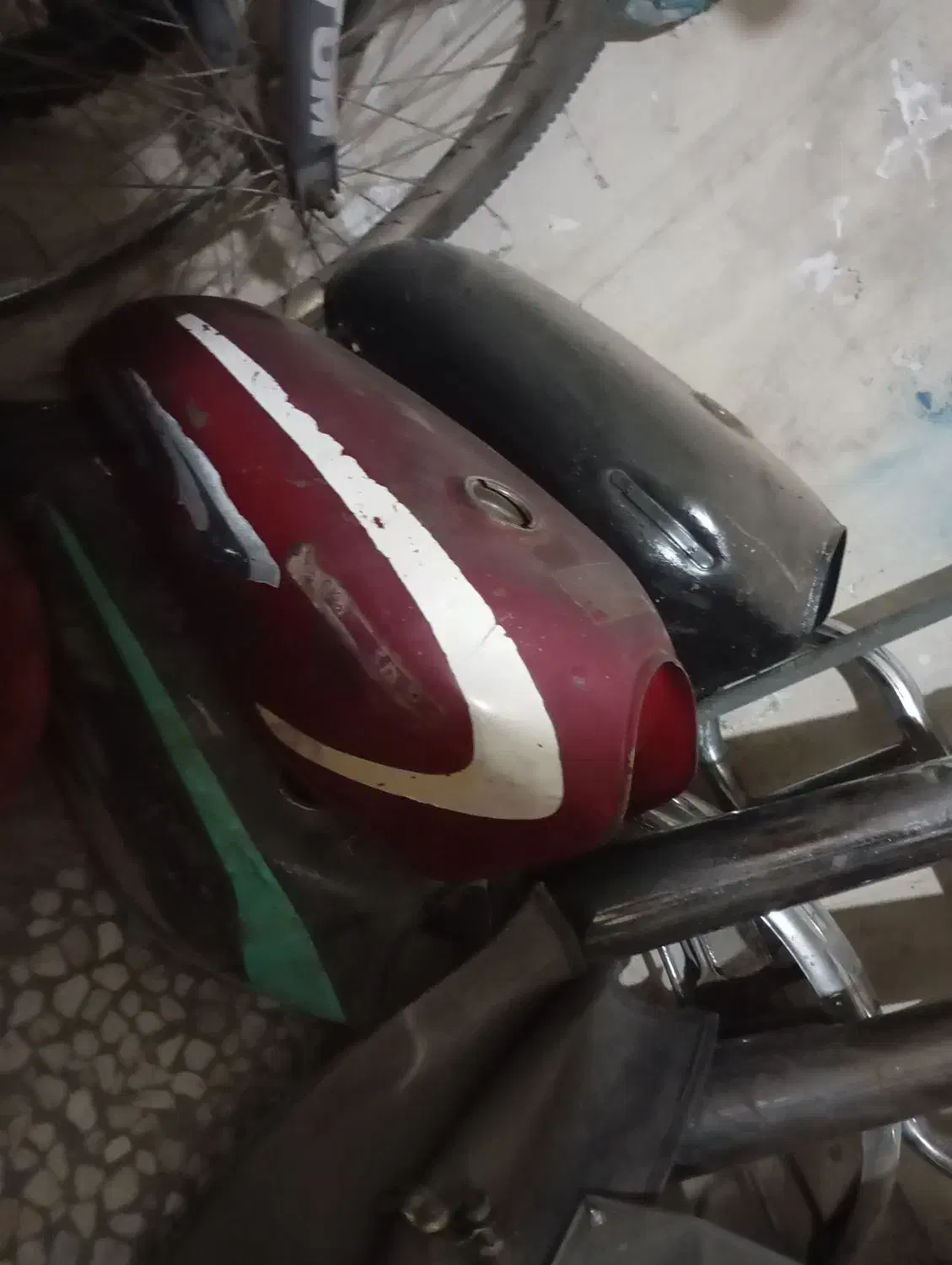 طلق کمک اگزوز باک گارد موتور|قطعات یدکی و لوازم جانبی|اسلام‌شهر, شهرک لاله|دیوار