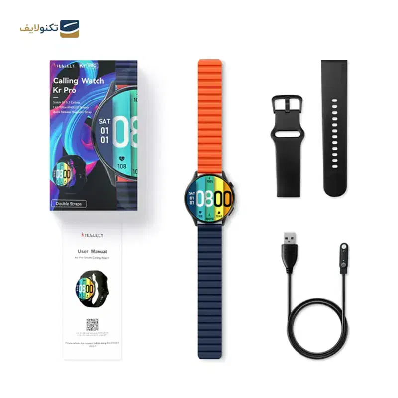 ساعت هوشمند کیسلکت مدل calling watch Kr Pro|ساعت|ری, فیروزآبادی|دیوار