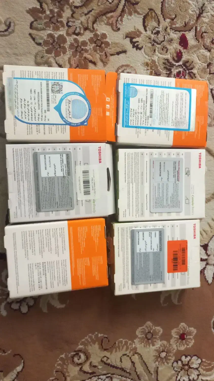 هارد اکسترنال به همراه آرشیو|قطعات و لوازم جانبی رایانه|اندیشه, اندیشه فاز ۱|دیوار