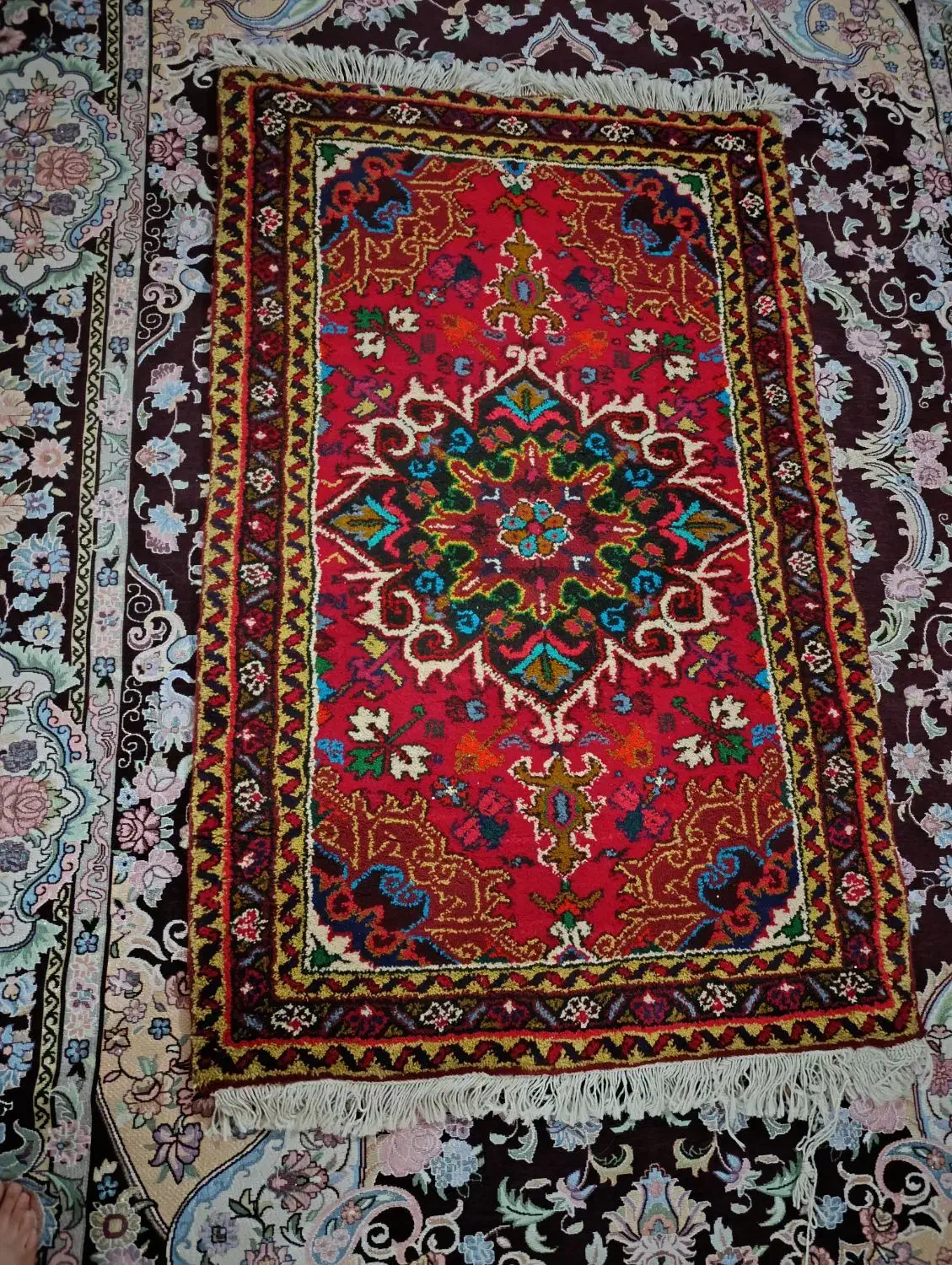 فرش دستبافت قالیچه دستبافت|فرش|تبریز, |دیوار