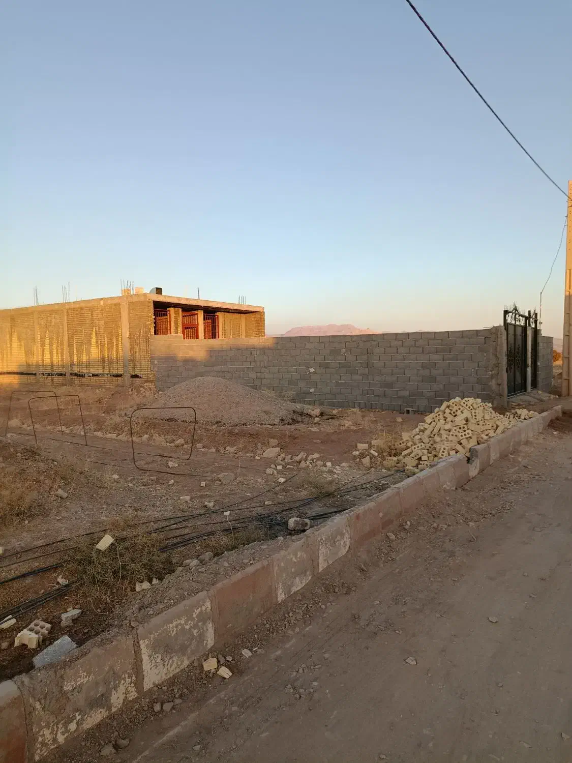 زمین 240متری درب از حیاط با تفکیکی وآماده ساخت|فروش زمین و ملک کلنگی|خرم بید, |دیوار