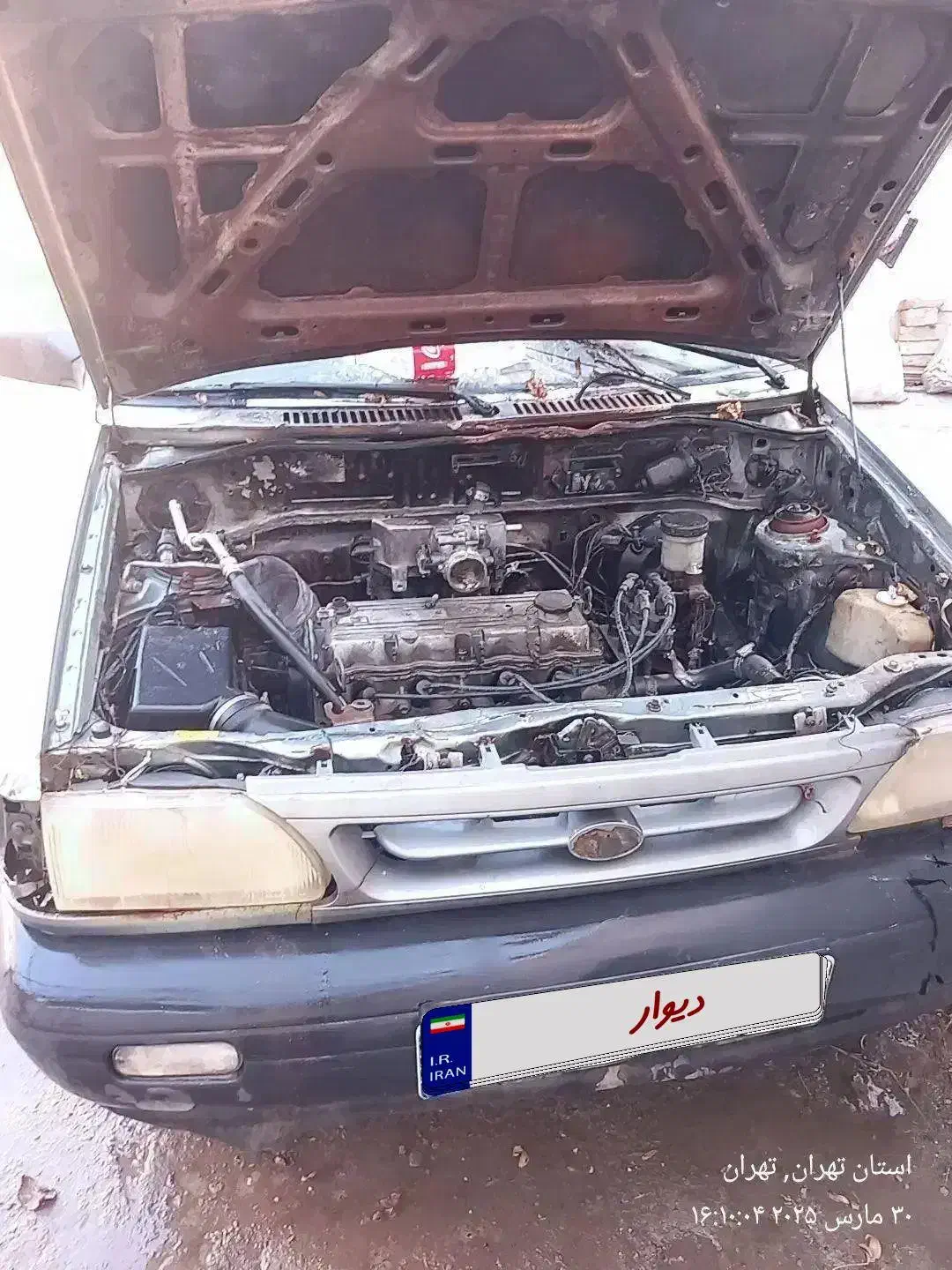 پراید131 دوگانه دستی|خودرو سواری و وانت|خوشاب, |دیوار