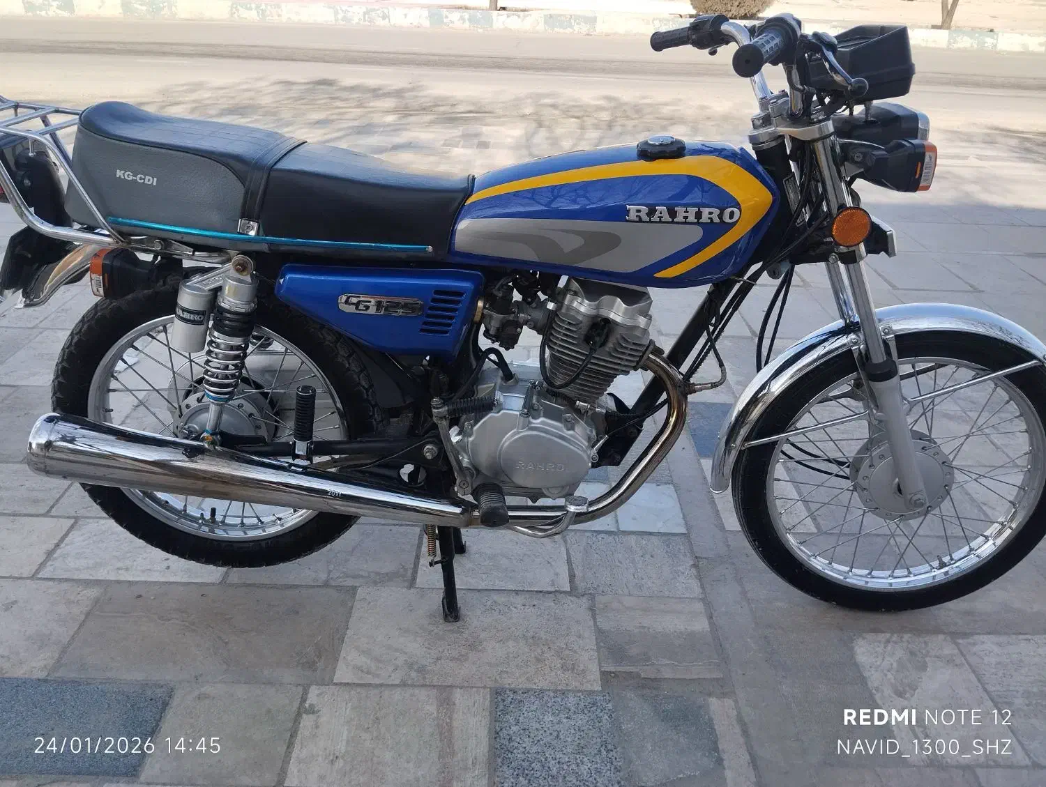 رهرو 125 مدل 1400|موتورسیکلت|شیراز, دروازه قران|دیوار