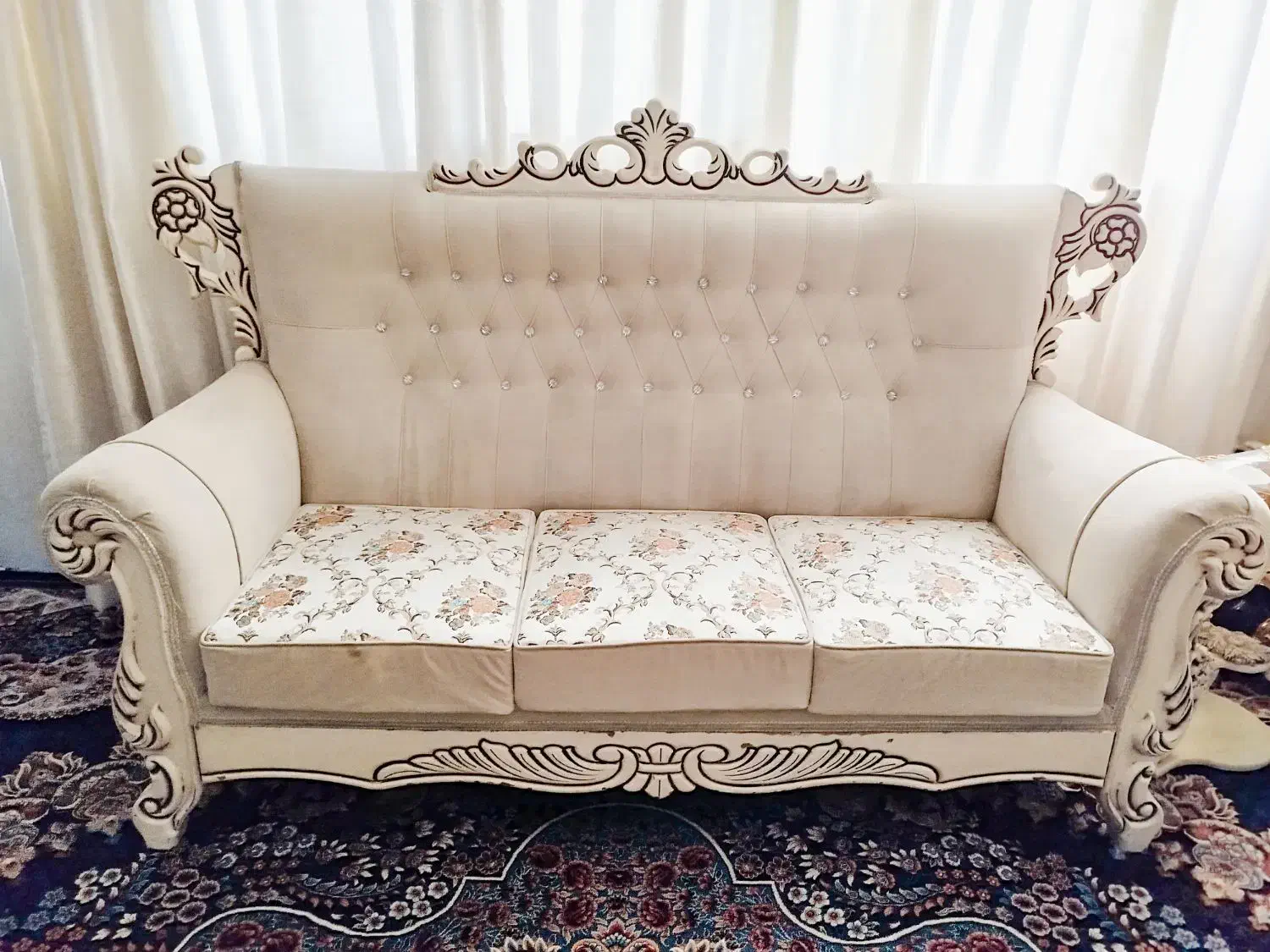 مبل هفت 7نفر|مبلمان خانگی و میز عسلی|مشهد, عسگریه|دیوار