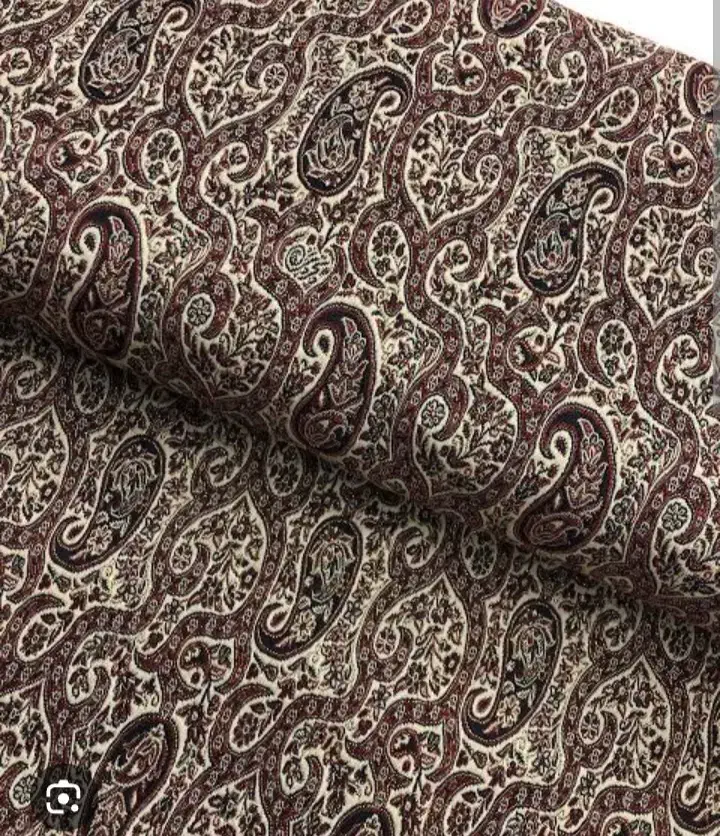 لحاف دو نفره ترمه قدیمی زری دوزی|رختخواب، بالش، پتو|کرمان, |دیوار