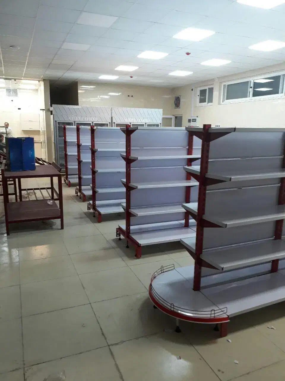 قفسه هایپری قوس دار|فروشگاه و مغازه|سنندج, |دیوار