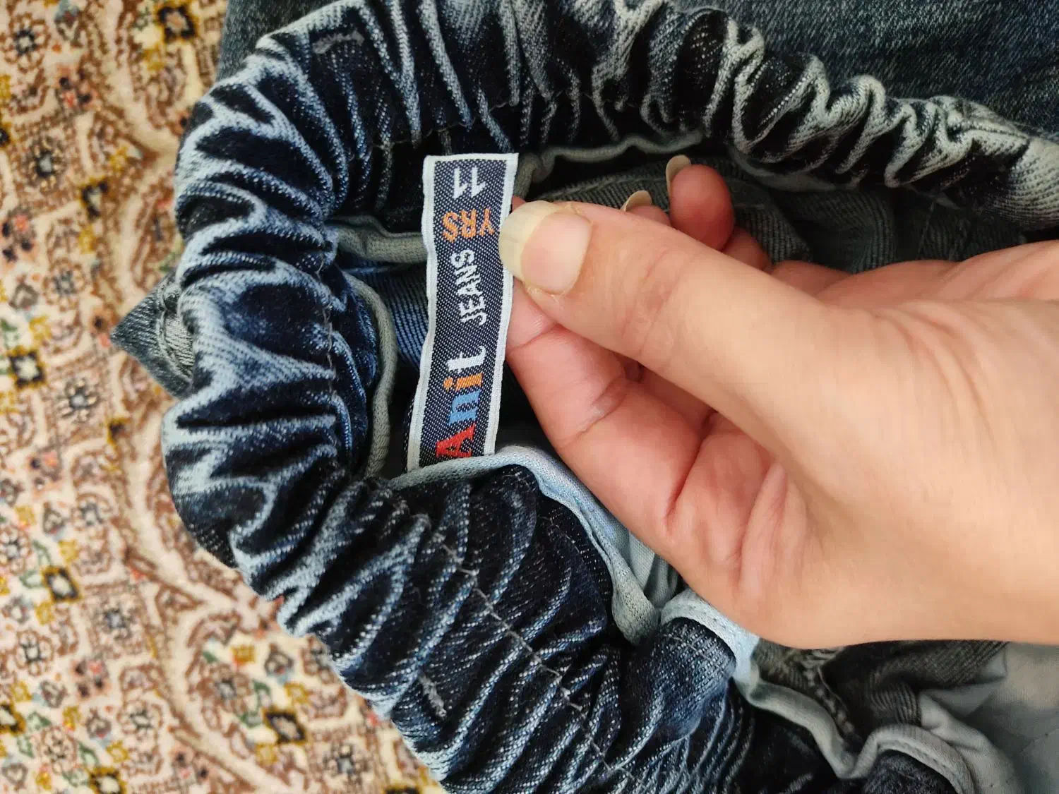 شلوار جین  پاییزی بچه گانه کمر کش|کفش و لباس بچه|تهران, سازمان آب|دیوار