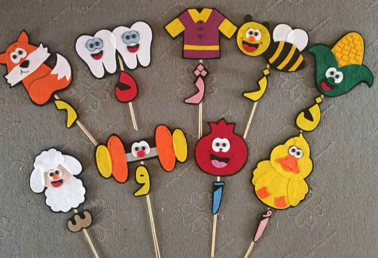 تاپرحروف الفبا|صنایع دستی و سایر لوازم تزئینی|ماهان, |دیوار