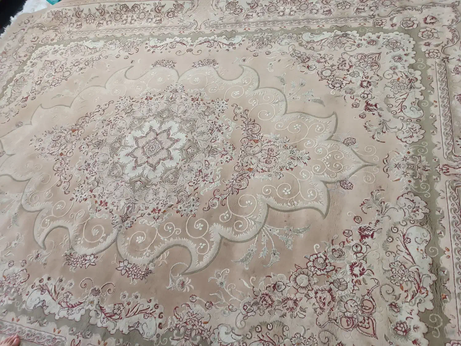 فرش ۱۲ متری نقش برجسته|فرش|دوگنبدان, |دیوار