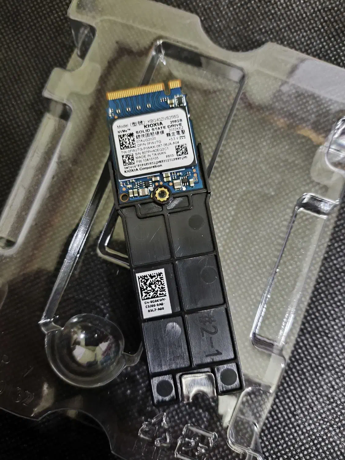 SSD m2 nvme کیوکسیا 256 گیک|قطعات و لوازم جانبی رایانه|رودسر, |دیوار