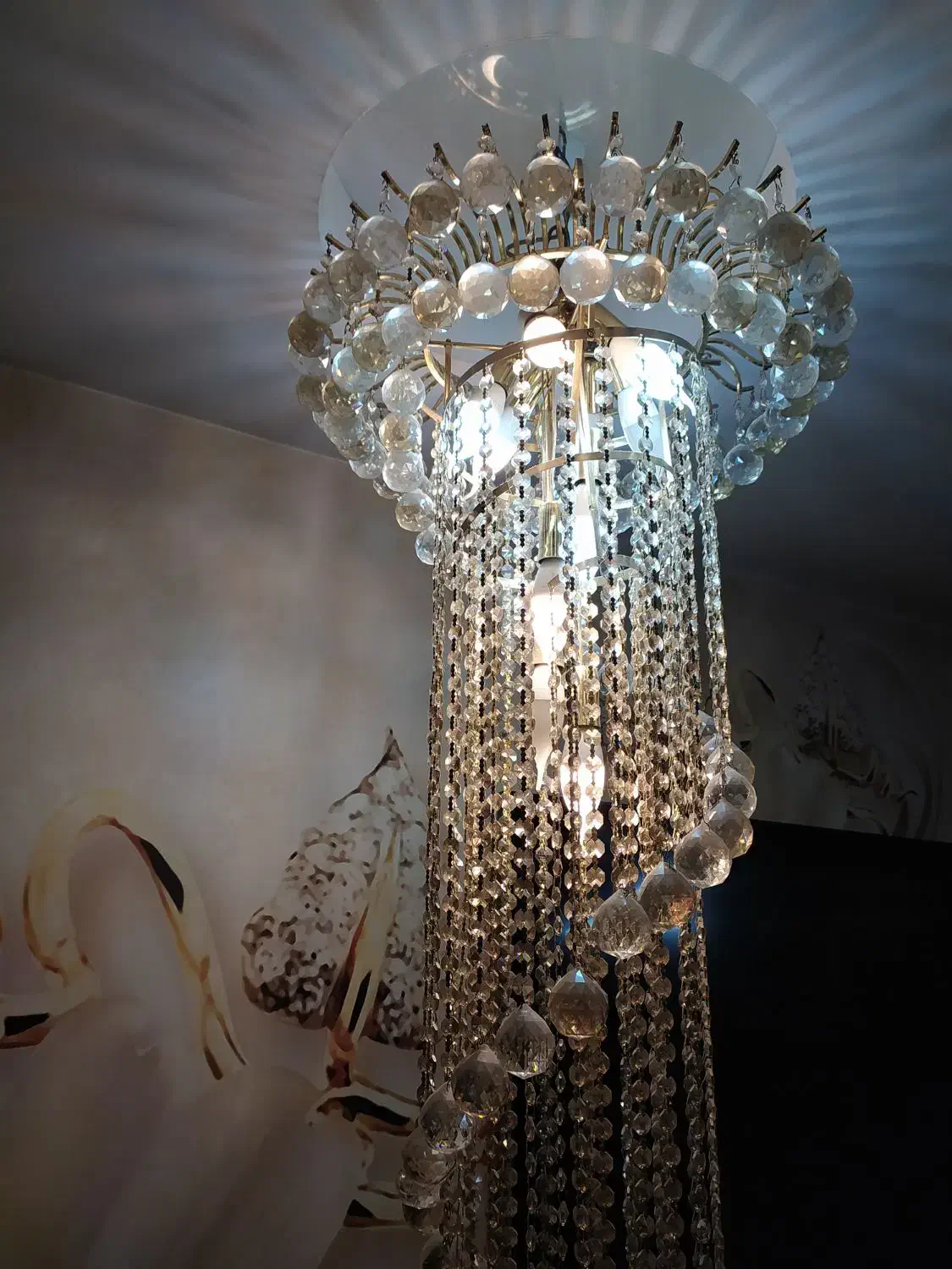 لوستر|لوستر و چراغ آویز|شهر ری, علایین|دیوار