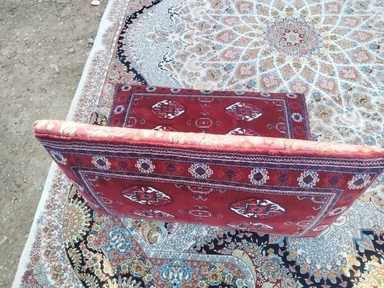 پشتی طرح ترکمنی|پشتی|گنبد کاووس, |دیوار