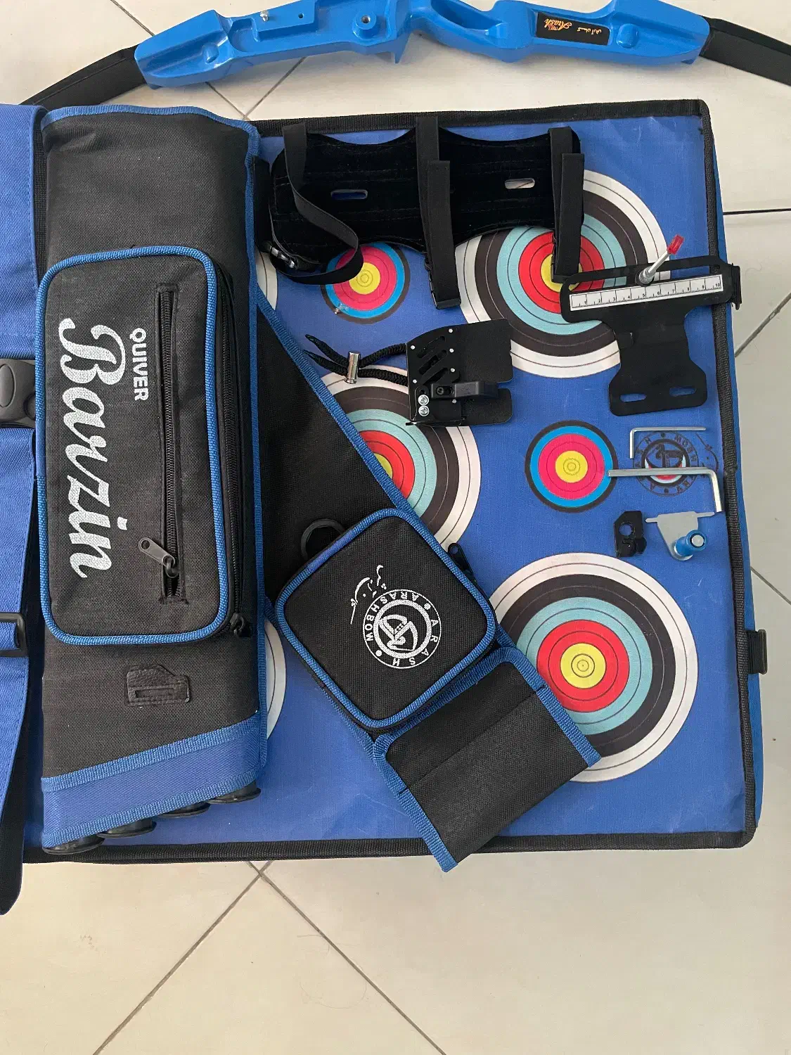 پک کامل کمان(کمان رین بن آرش و تجهیزات)|تجهیزات ورزشی|تهران, تهرانسر مرکزی|دیوار