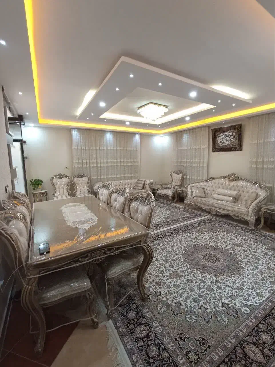 فروش میز غذاخوری ۸ نفره|میز و صندلی غذاخوری|همدان, |دیوار