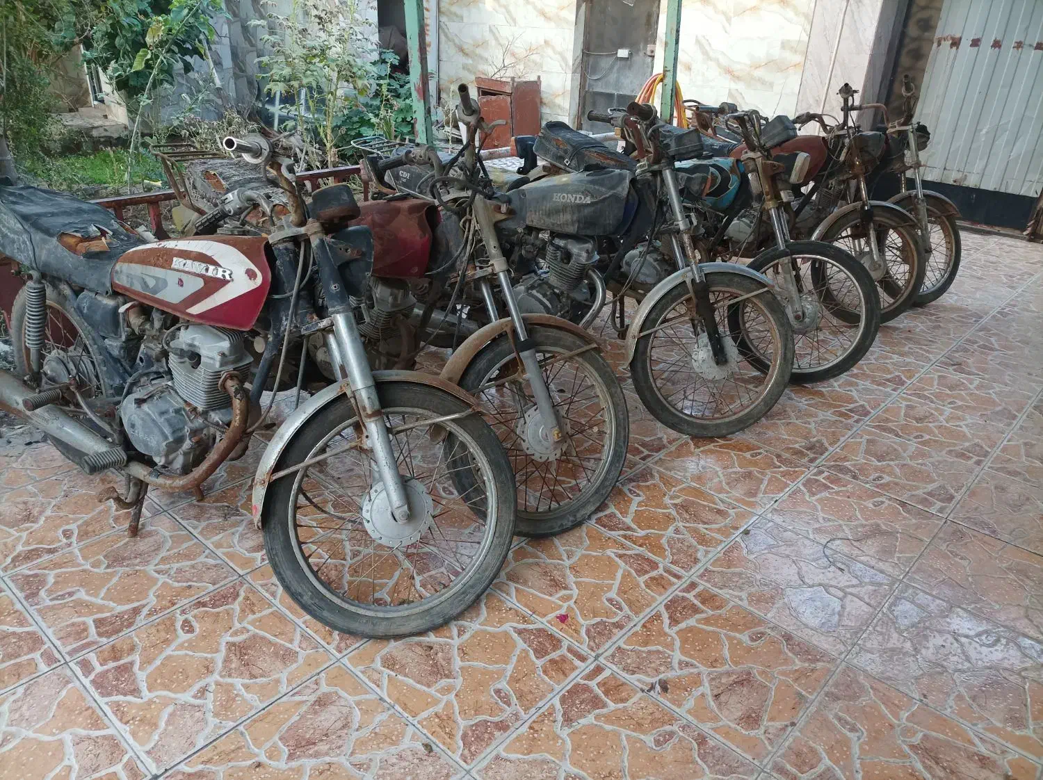 نوع موتور مزایده|موتورسیکلت|آبادان, |دیوار