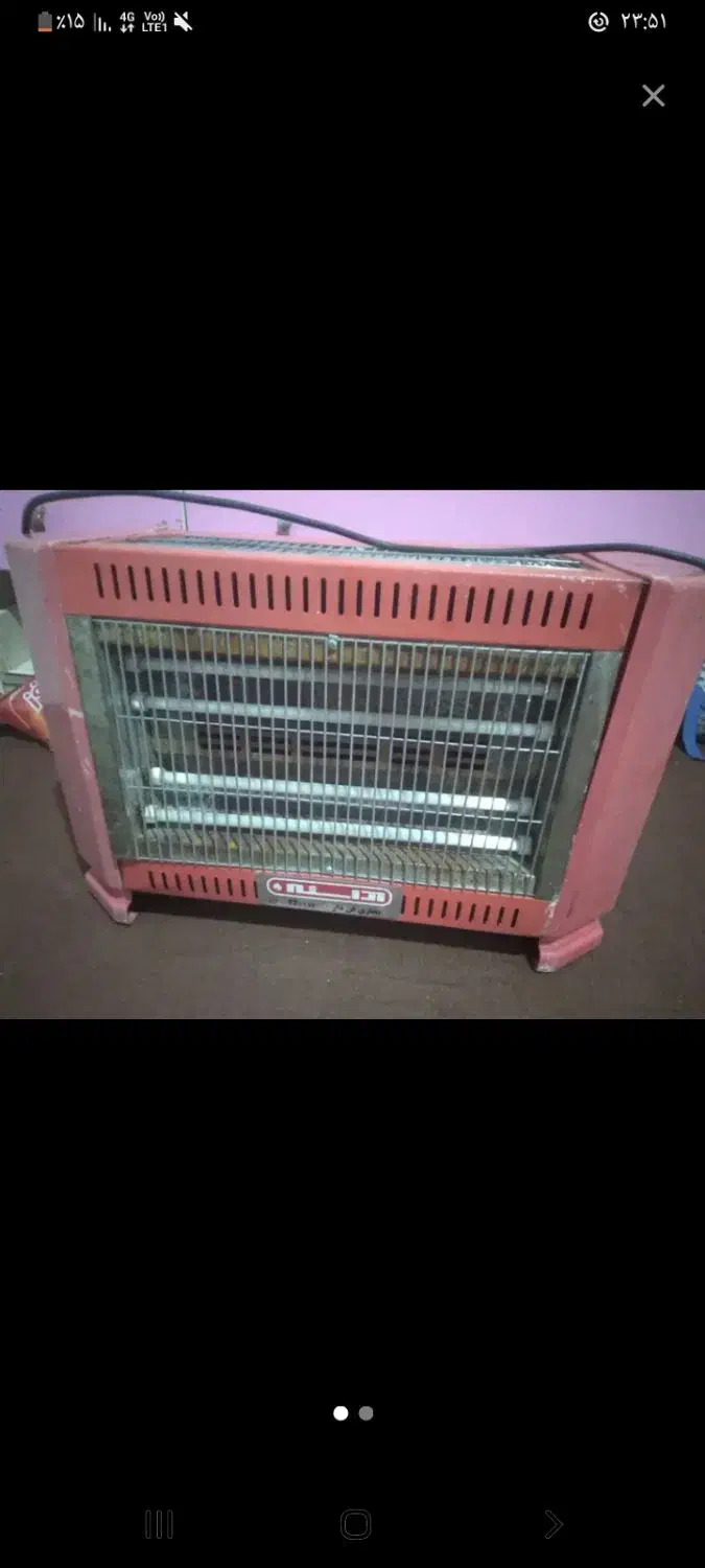 هیتر برقی سالم|بخاری، هیتر، شومینه|داراب, |دیوار