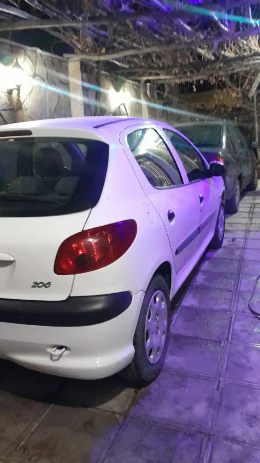 ۲۰۶تیپ۵مدل ۹۶ سفید|خودرو سواری و وانت|تهران, بهداشت|دیوار