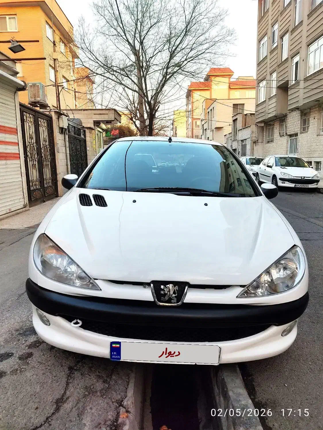 پژو 206 مدل ۸۱ سفید|خودرو سواری و وانت|تهران, مدائن|دیوار