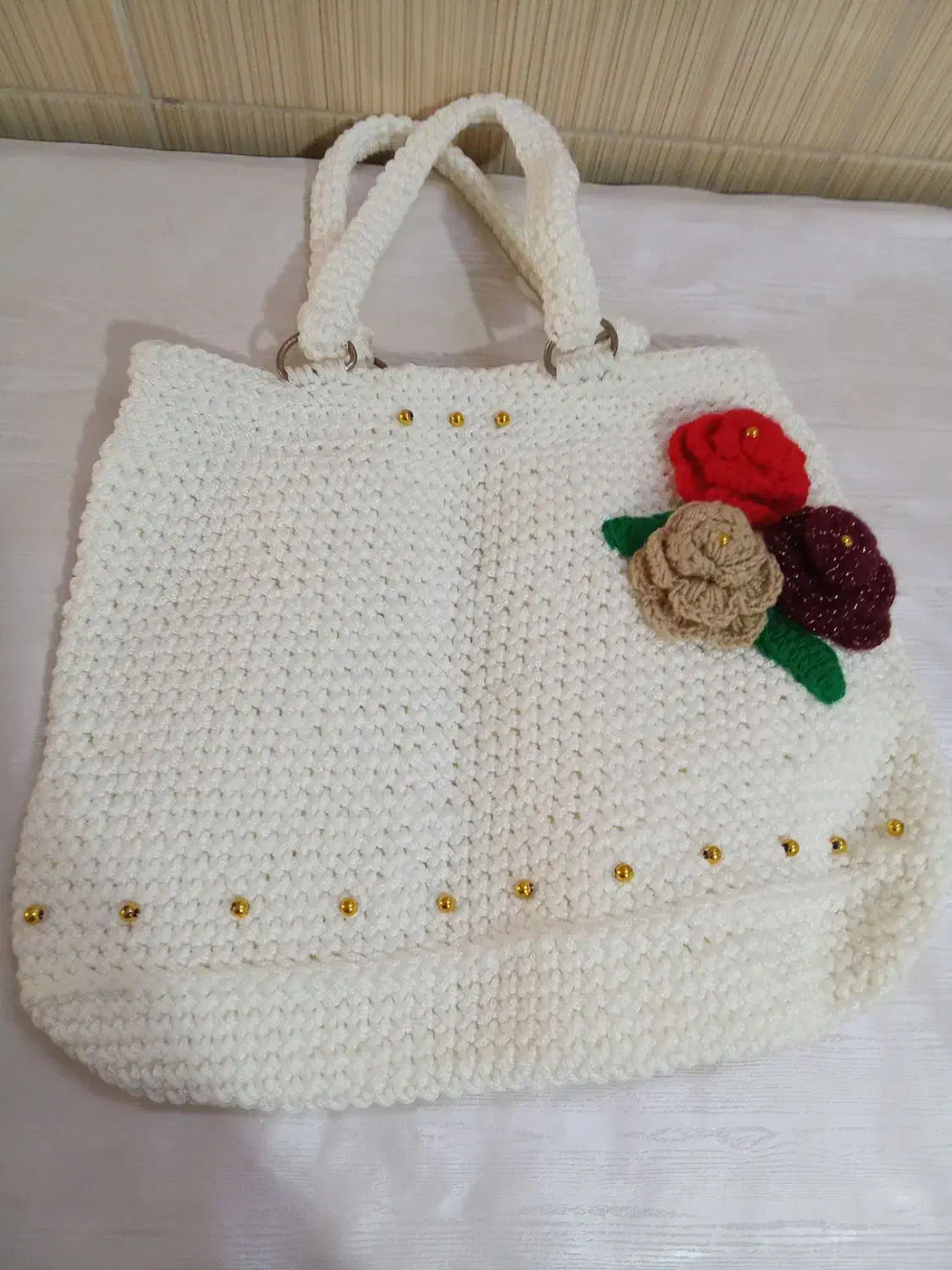 کیف مکرومه|کیف، کفش، کمربند|بروجرد, |دیوار