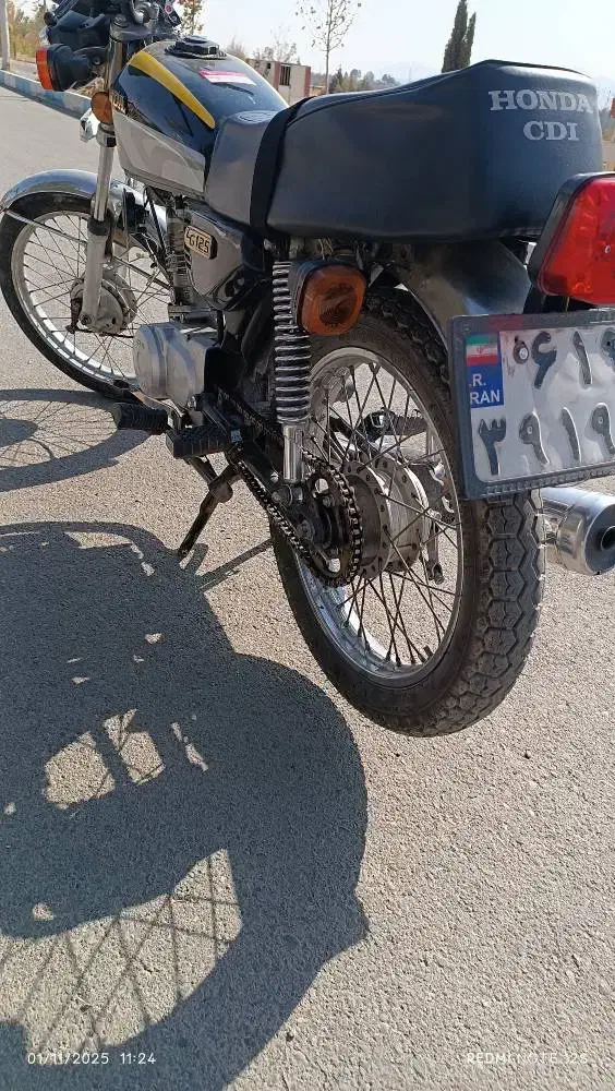 موتور سیکلت cdi125 مدل ۸۹|موتورسیکلت|تهران, بوستان جنگلی لویزان|دیوار