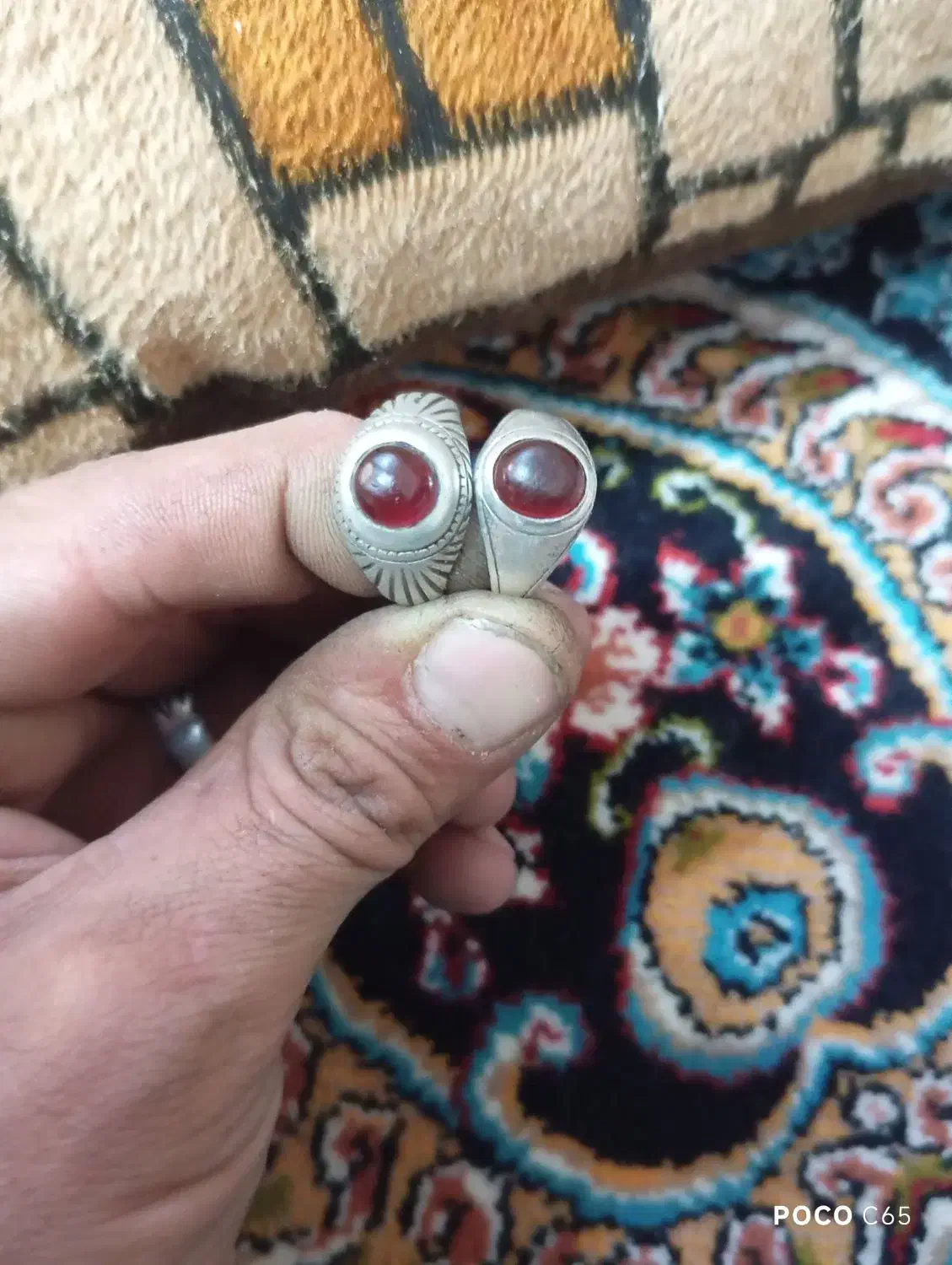 تعدادی انگشترکهنه وقدیمی ارزشی|جواهرات|بیرجند, |دیوار