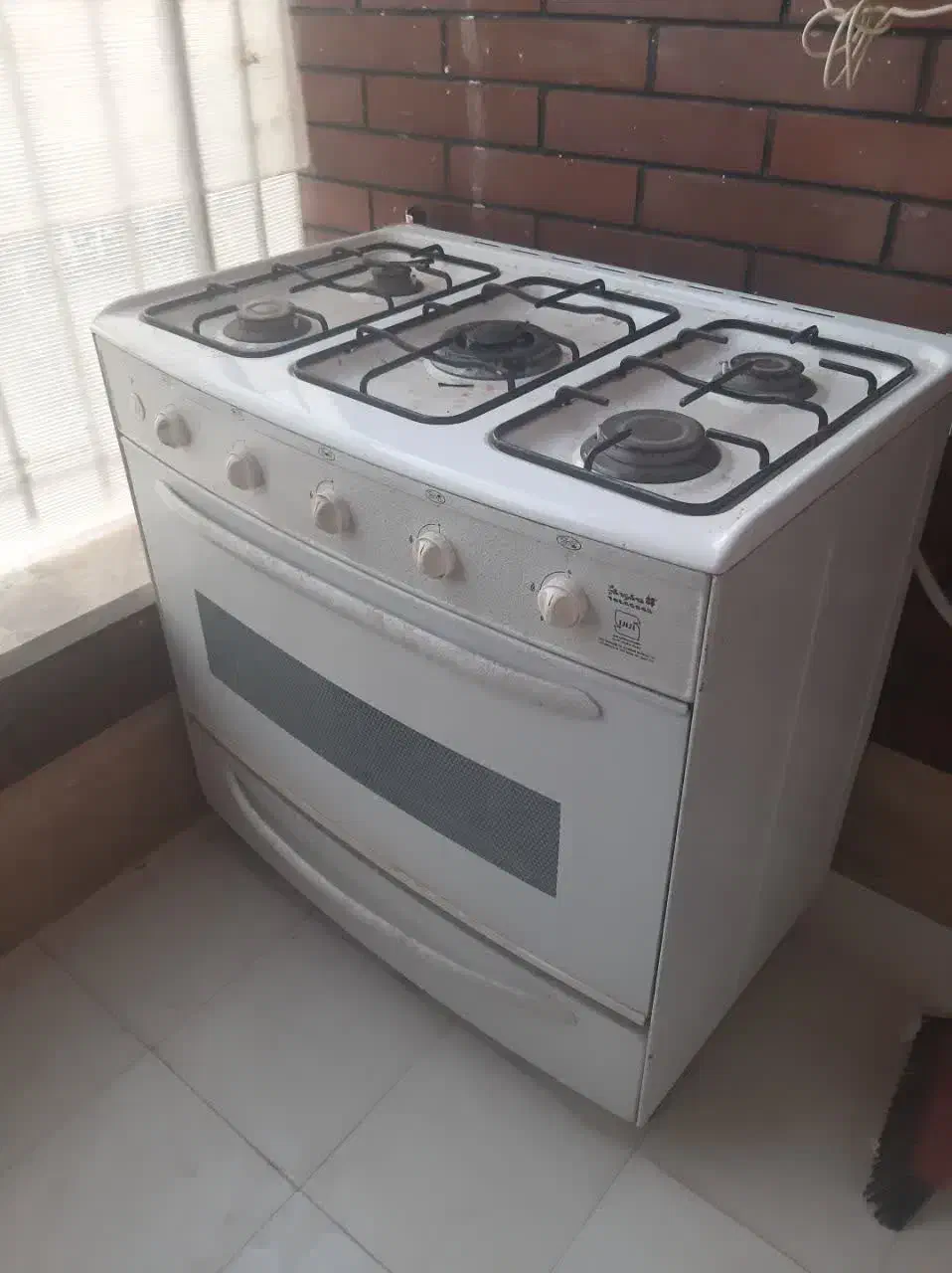 گاز پنج شعله طرح فر|اجاق گاز و لوازم برقی پختوپز|قم, زنبیل آباد|دیوار