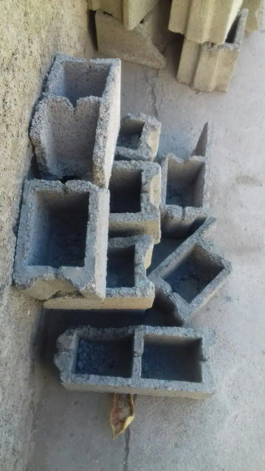 بلوکه نصفه|مصالح و تجهیزات ساختمان|بیرجند, |دیوار