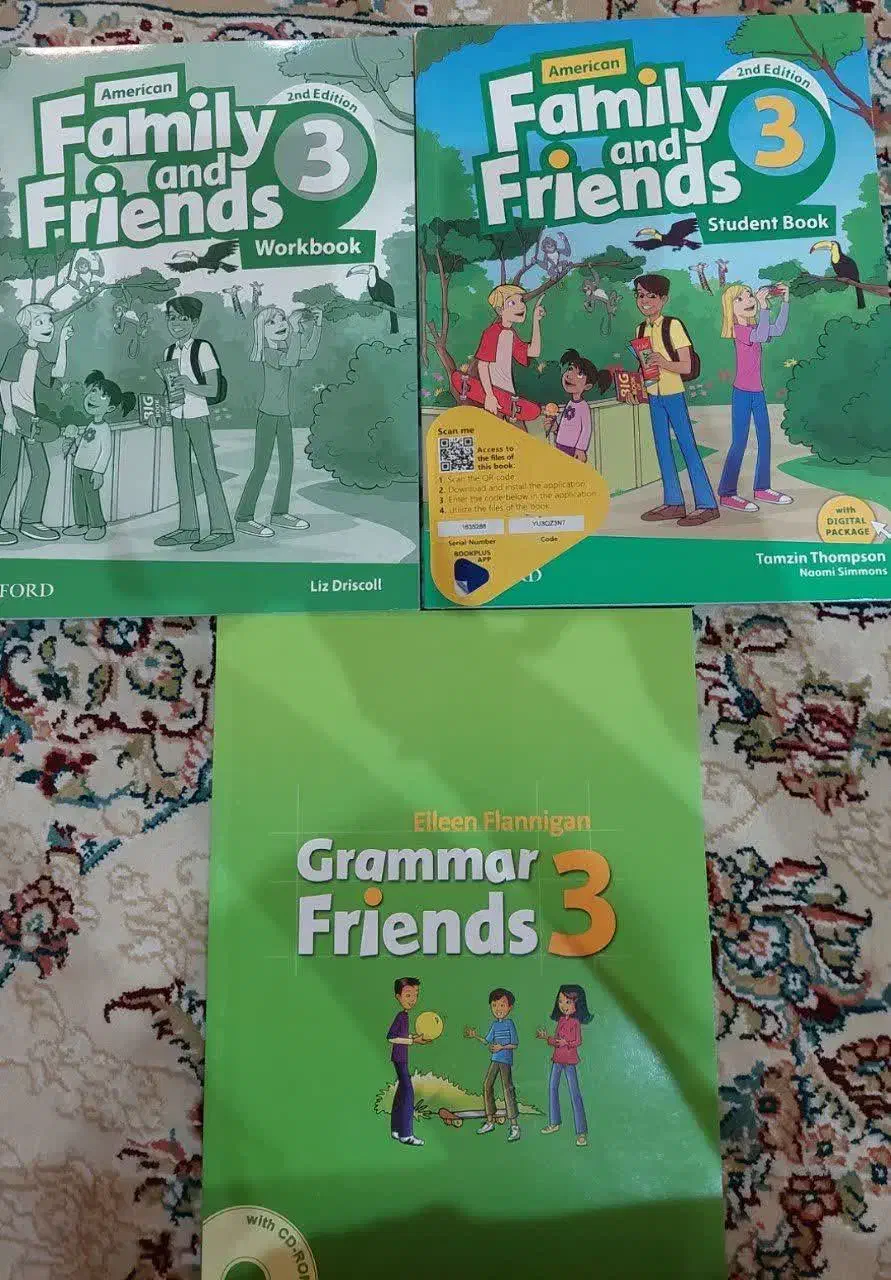 کتاب زبان فمیلی فرندز۳|کتاب و مجله آموزشی|کرج, شهرک بنفشه|دیوار