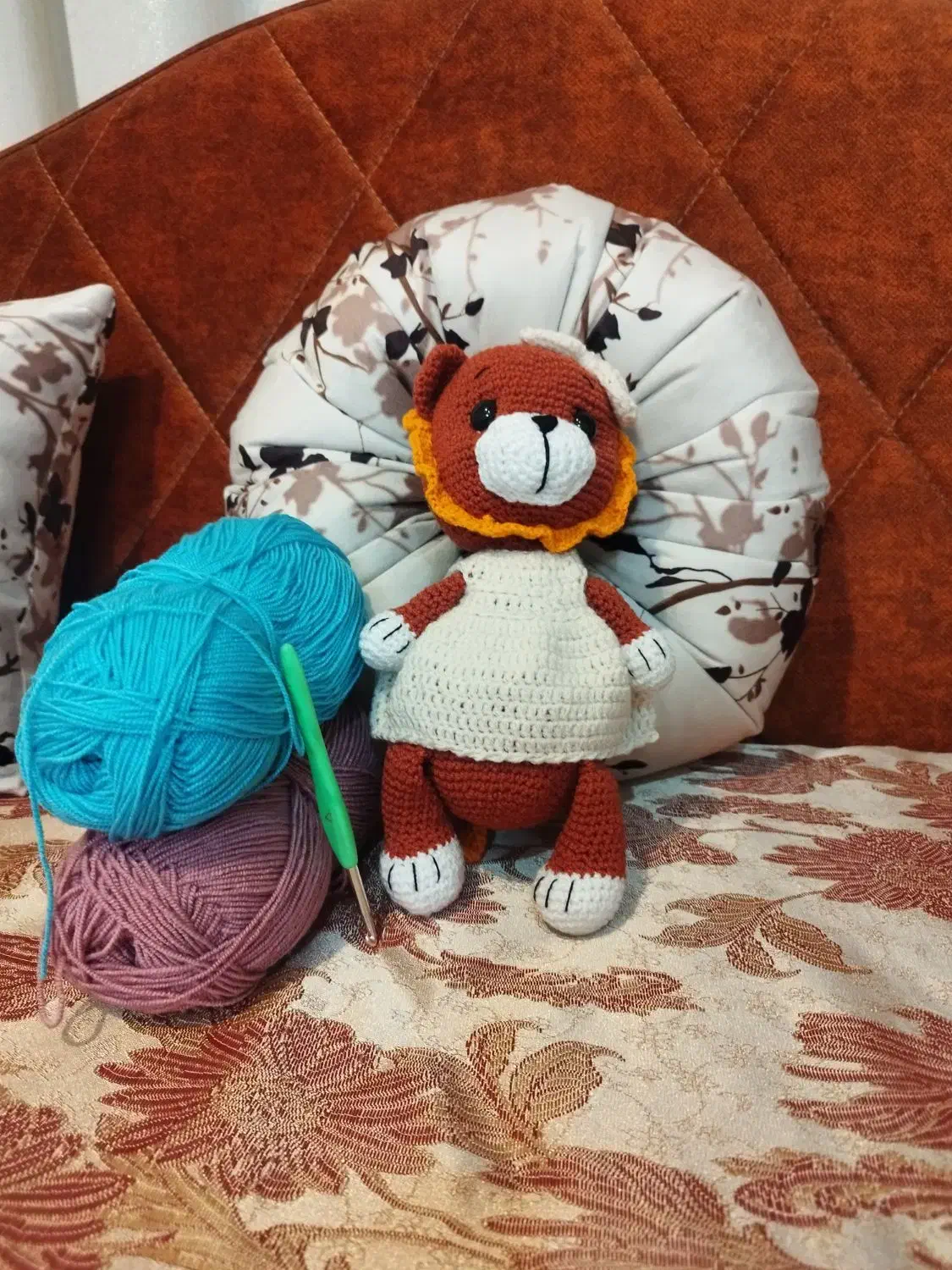 عروسک دستبافت|اسباببازی بچه|اندیشه, اندیشه فاز ۳|دیوار