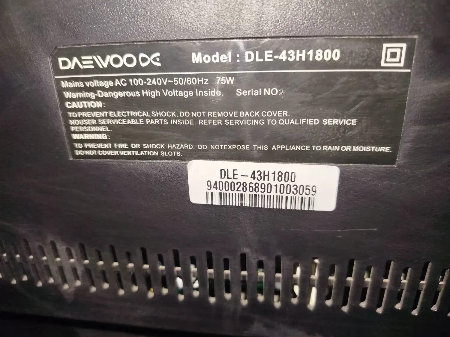 تلویزیون ۴۳ اینج دوو ال ای دی|تلویزیون و پروژکتور|قم, ولیعصر|دیوار