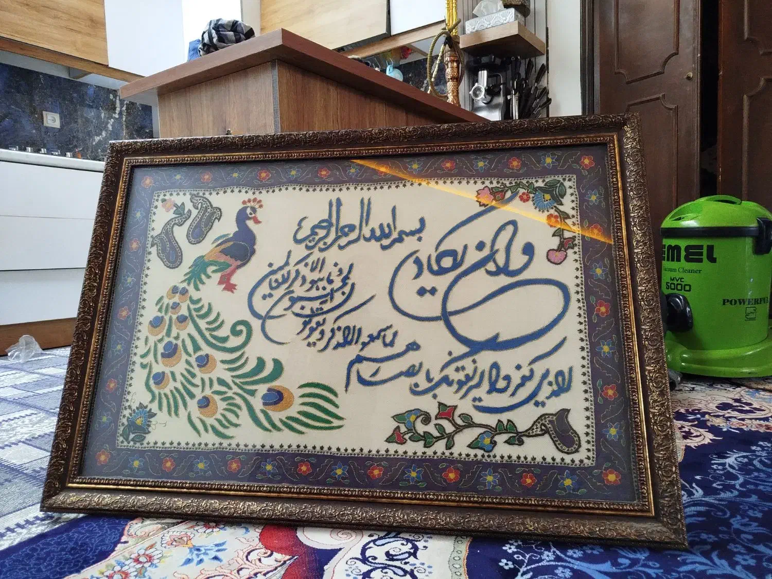 تابلو پته طاووس|تابلو، نقاشی، عکس|کرمان, |دیوار