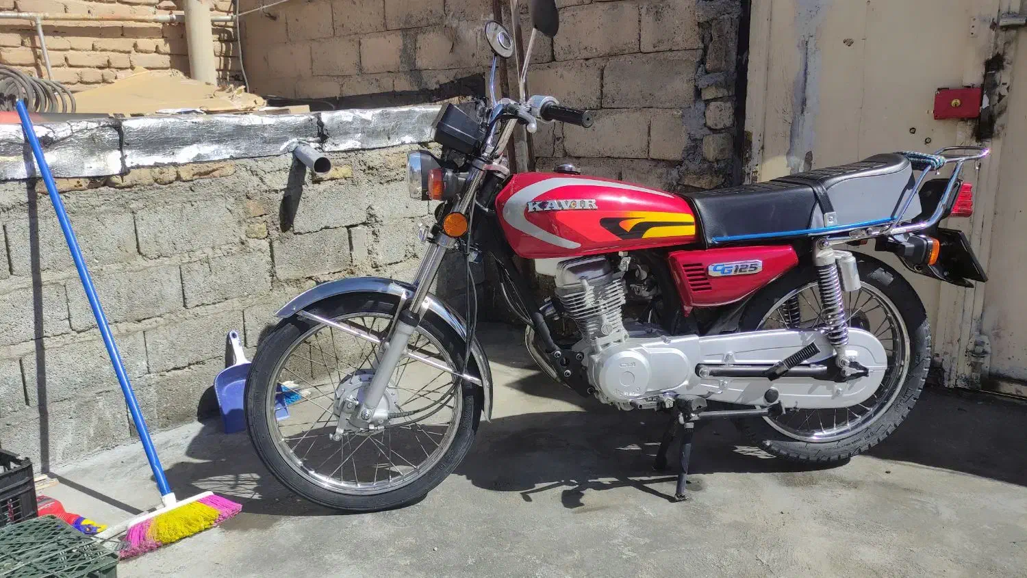 موتور ۱۲۵  کویر  معاوضه با ویوو|موتورسیکلت|میاندوآب, |دیوار