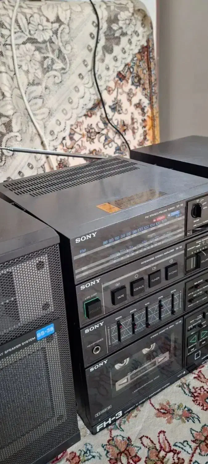 ضبط سونی fh3|سیستم صوتی خانگی|کرمانشاه, |دیوار